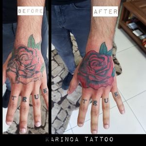 Touch Up 🌹Instagram: @karincatattoo #touchuptattoo #touchup #rose #rosetattoo #red #tattoo #tattoos #tattoodesign #tattooartist #tattooer #tattoostudio #tattoolove #tattooart #istanbul #turkey #dövme #dövmeci #design 