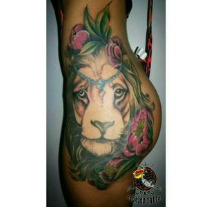 Tattoo Leão #Arttattoocebolao 