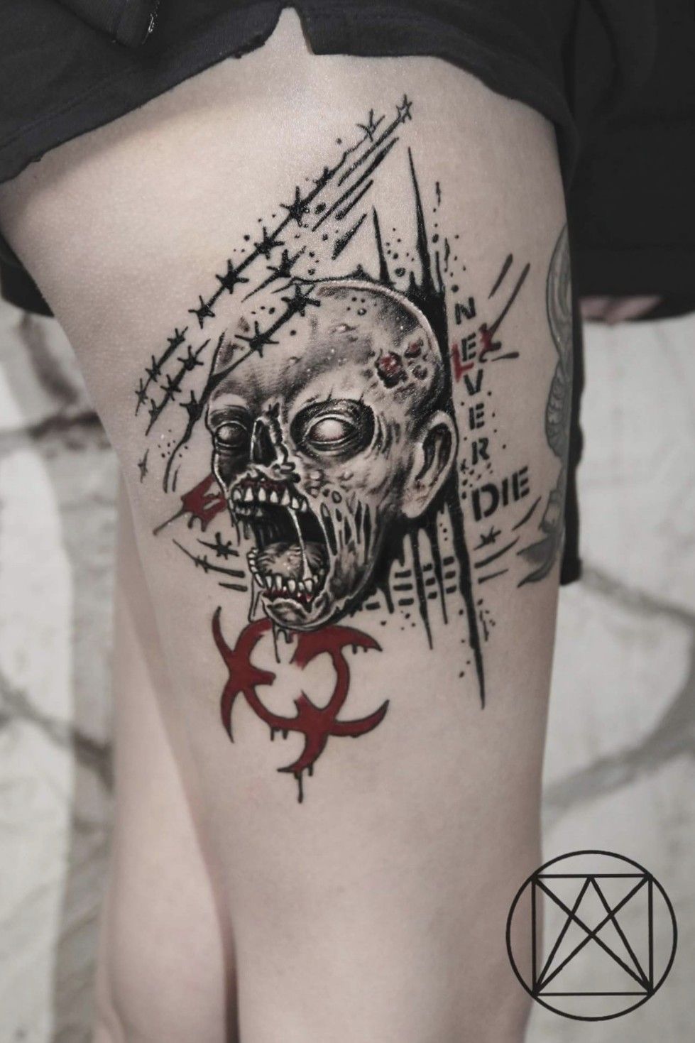 Explore the 44 Best Zombie Tattoo Ideas 2019  Tattoodo