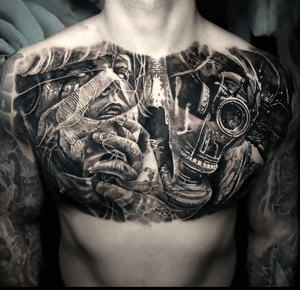 Chest progress #tattoo #tattoos #tattooartist #BishopRotary #BishopBrigade #BlackandGreytattoo #QuantumInk #ImmortalAlliance #SullenClothing #SullenArtCollective #Sullen #SullenFamily #TogetherWeRise #ArronRaw #RawTattoo #TattooLand #InkedMag #Inksav#BlackandGraytattoo #tattoodoapp #tattoodo #gasmask 