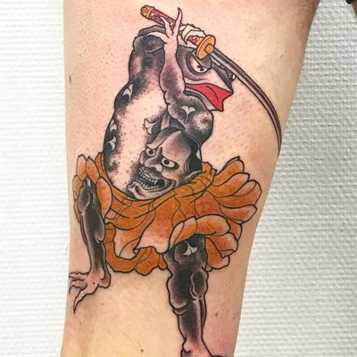 Snake and Lotus Calf Sleeve Hon Tattoo  Animal sleeve tattoo, Dragon  tattoo shoulder, Calf sleeve tattoo