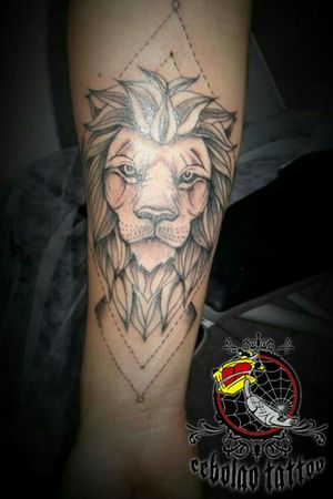 Tattoo Leão #Arttattoocebolao 