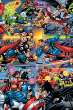 I dont have it yet but i want JLA and avengers comic book sleeve, with “bam” and “pow” cut outs. 