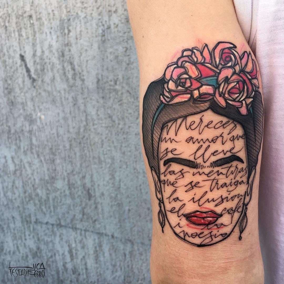 38 Empowering Frida Kahlo Tattoos with Meaning  Our Mindful Life