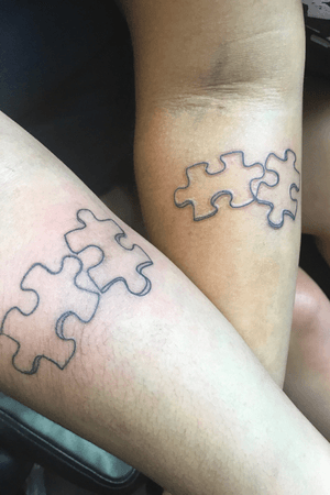 Me and my best friend’s first matching tattoo, my 3rd tattoo. 