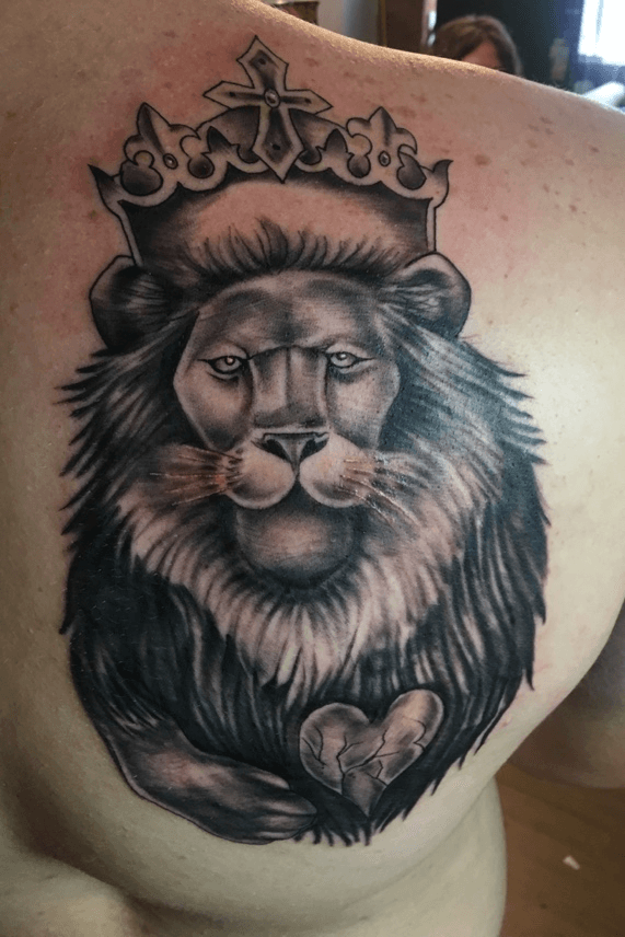 Tattoo uploaded by Jeremy Marcel • King of the Jungle Lion • Tattoodo