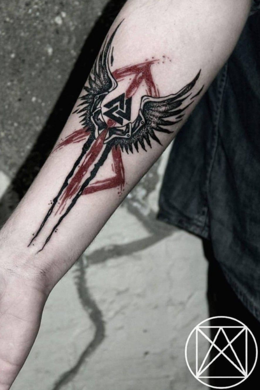 Odin Tattoos Meanings Symbols Tattoo Designs  Ideas  Nordic tattoo  Viking tattoos Norse tattoo