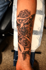 Pocket watch & roses