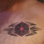 My first sith star wars tattoo 3 years old now time for sum touch up and moooore