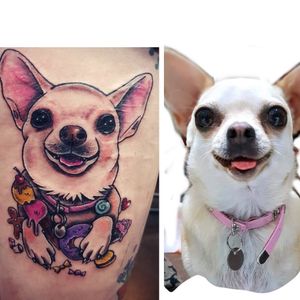 Love turning pets into super cute tattoos