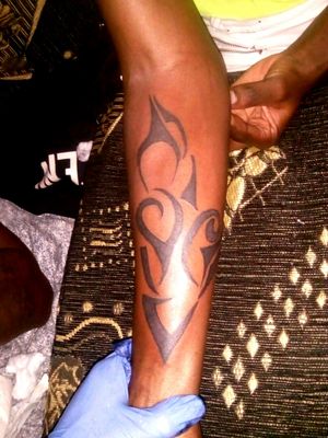 Tribal tattoo I did recently 