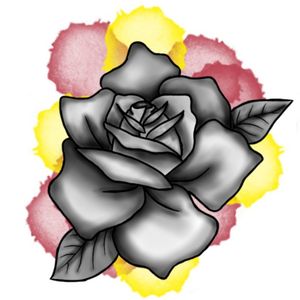 Watercolor Rose 🎨🌹 #ink #watercolor #rose #blackandwite #colortattoo #realismo #realistic #realism #rosa  