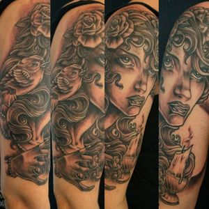 Tattoo by Bad Anchor Tattoo & art