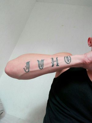 #tattoo #arm #nametattoo #name #letter 
