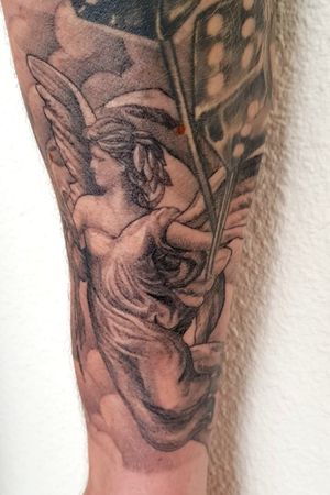 Angel done by Laura Leonello at Kings Ave in NY...