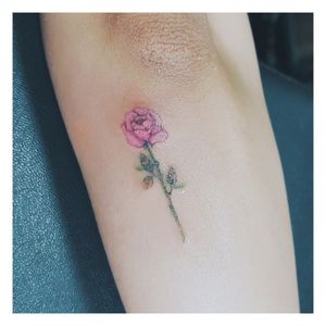 Rose tattoo #tattooshop #colortattoos #rose #rosetattoo 