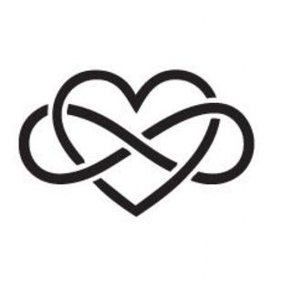 Poly love infinity forever heart