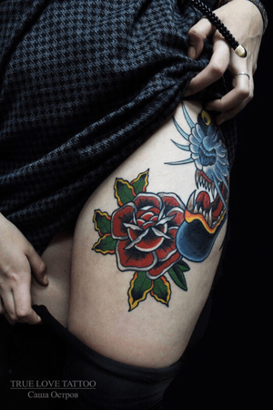 Tattoo by true love tattoo
