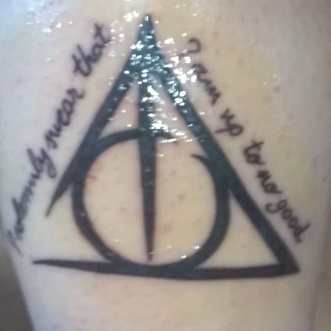 I solemnly Swear  Harry Potter temporary tattoo  Above The Skin