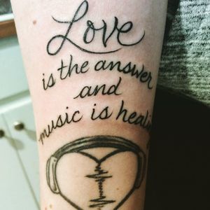 Love is the answer and music is healing ♥️🎶#fgl #music #heart #love 