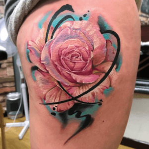 Real fun abstract rose