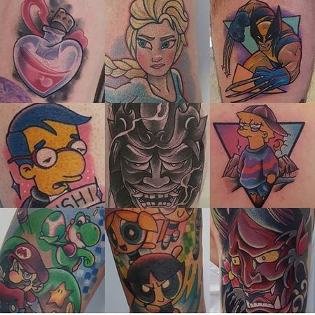 Flash tattoo