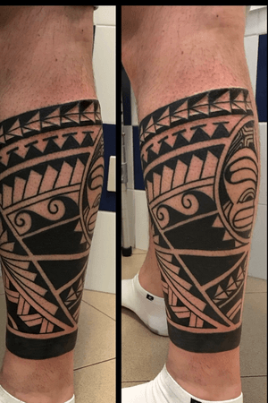 Handmade polynesian tattoos
