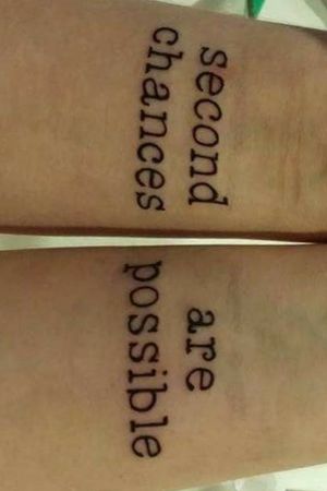 My second and third tattoos, 12/2015