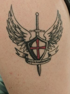 armor of god shield tattoo