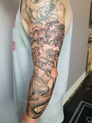 sea witch sleeve 