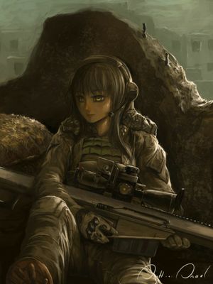 #sniper #girl #anime