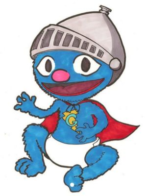 My sons name is Grover. He is my strong hero. He is 4 years old and suffers from Epilepsy. This is going to be my next tattoo
