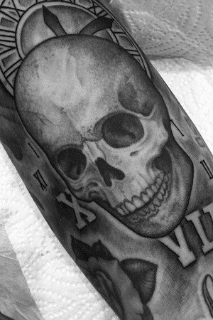 #tattoo #tattooartist #tattooart #inked #inkvaders #switzerland #blackandgreytattoo #blackandgrey #skull #skulltattoo 