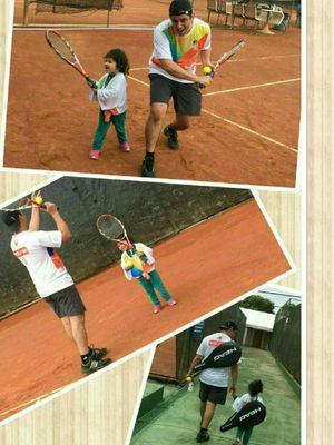 #tennis  #dadanddaughter