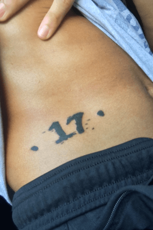 Xxxtentacion “17” album tattoo #xxxtentacion #17 #album #rap