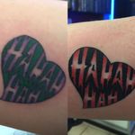 Couples tattoos. Joker & Harley Quinn 🖤