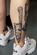 Healed pic of this horror leg I'm working on. #tattoo #tattoos #tattooed #blackandgreytattoos #blackandgreytattoo #bng #bngtattoo #bnginksociety #bngink #wip #workinprogress #tattoolife #frankinstein #frankinsteinsmonster #tattooedgirls #tattooedchicks #tattooedwomen #girlswithtattoos #picoftheday #photooftheday #horror  #horrortattoo #bmovie #realistictattoo #realismtattoo #tattoooftheday #instatattoo #inked #halloween #michealmyers 