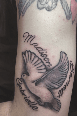 Dove was touched up and shaded by Rich and names were added in by Michelle...