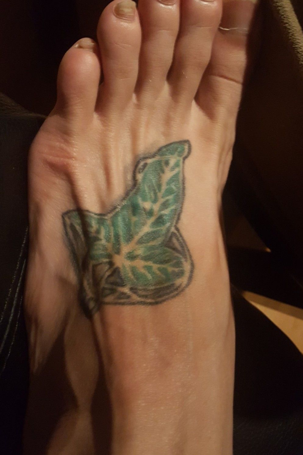 Lorien leaf tattoo  A Song of Middle Earth  Facebook