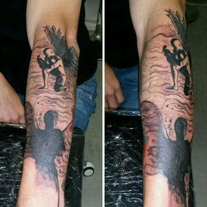 Tattoo by heartburn ink