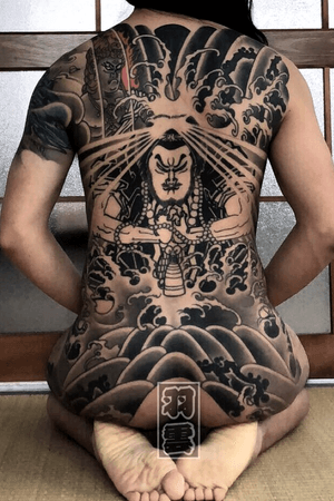 #mongaku#bodysuits#backpiece#japanesetattoo #feathercloud#japanesetattoos#shanetan #tattoo #japaneseart#japanesetattooart#irezumi#wabori