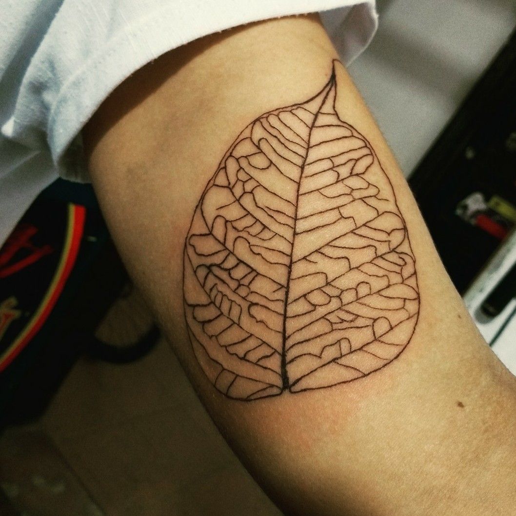 Aspen Leaves by Greg Heinz TattooNOW