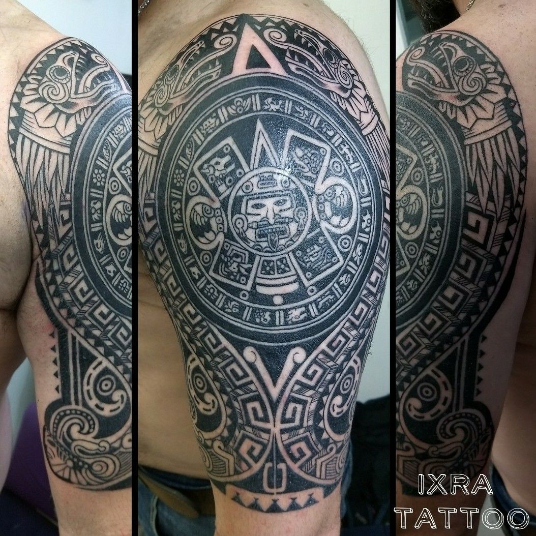 Sol azteca  Símbolos aztecas Aztecas dibujos Mayas y aztecas