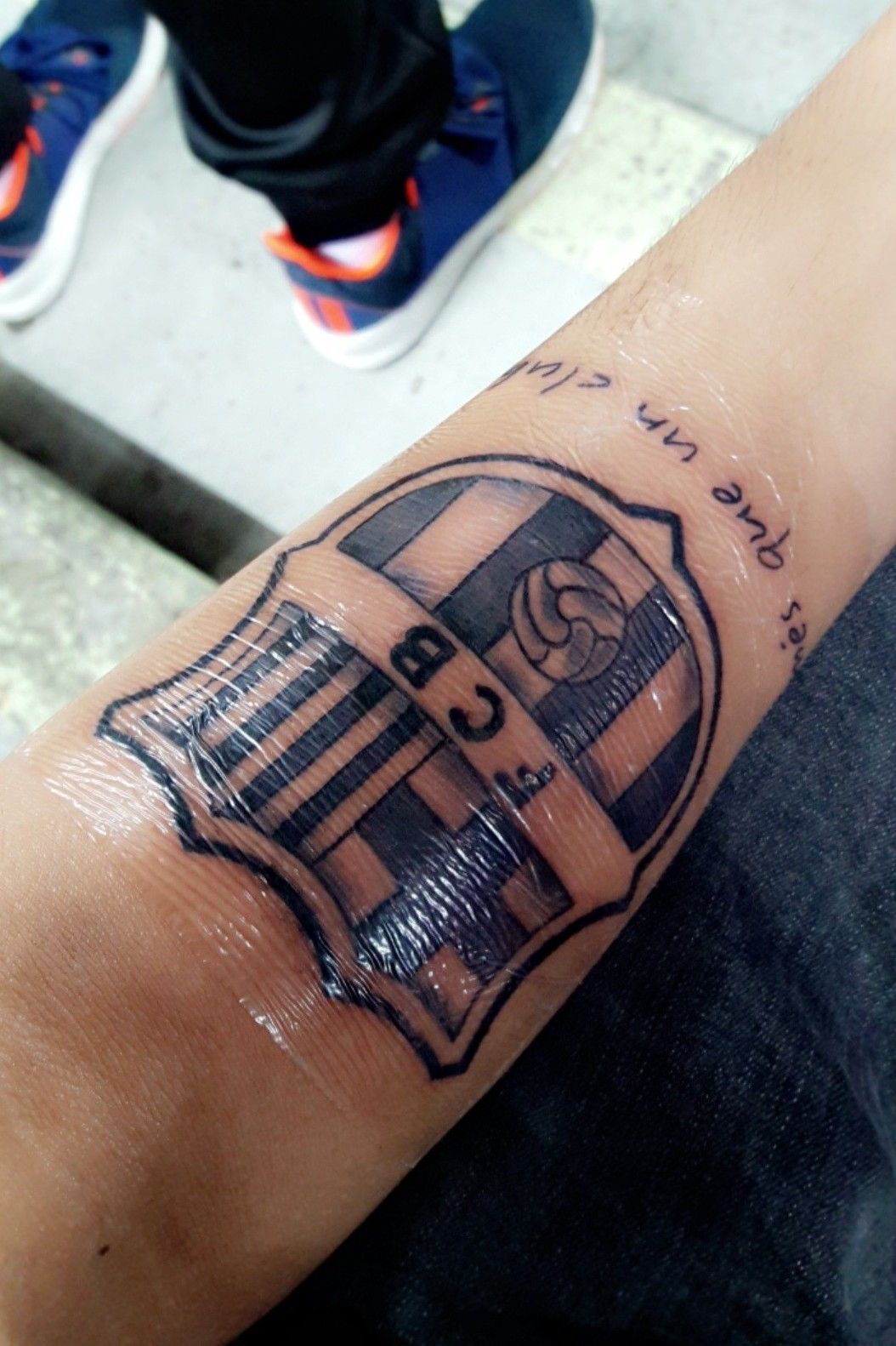 Tattoo uploaded by Nischal Shrestha • At Barcelona of Fc Barcelona. • Tattoodo