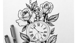 Clock and rosesNext piece! 