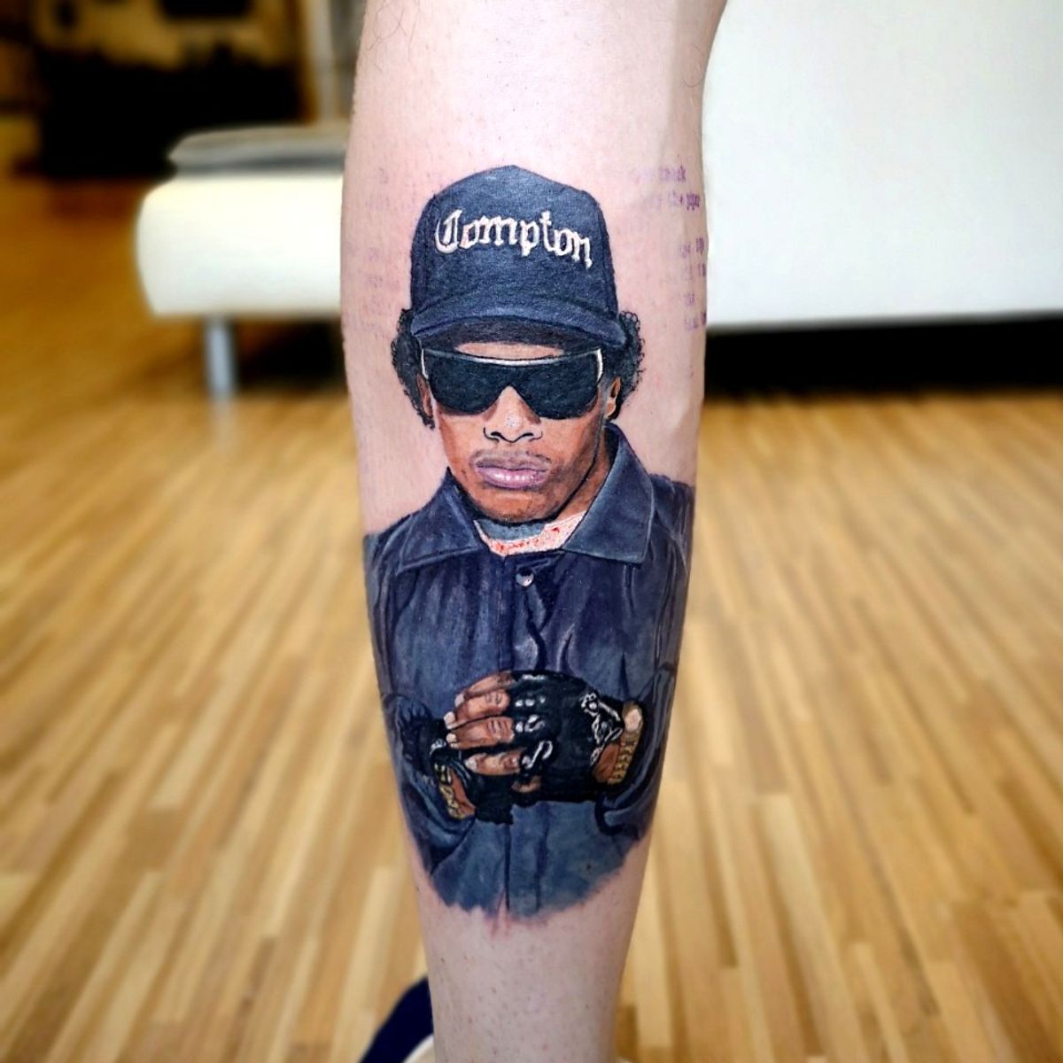 Tattoo uploaded by Ricardo Van 't Hof • Eazy E realistic • Tattoodo