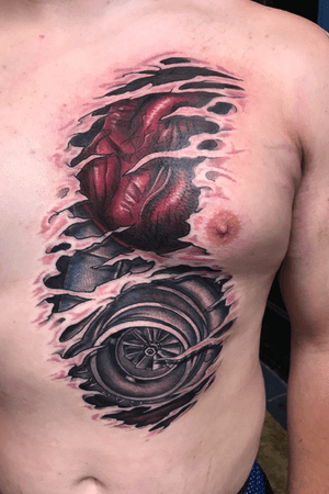 #tattooartist #tattoo #tattooart #turbo #heart
