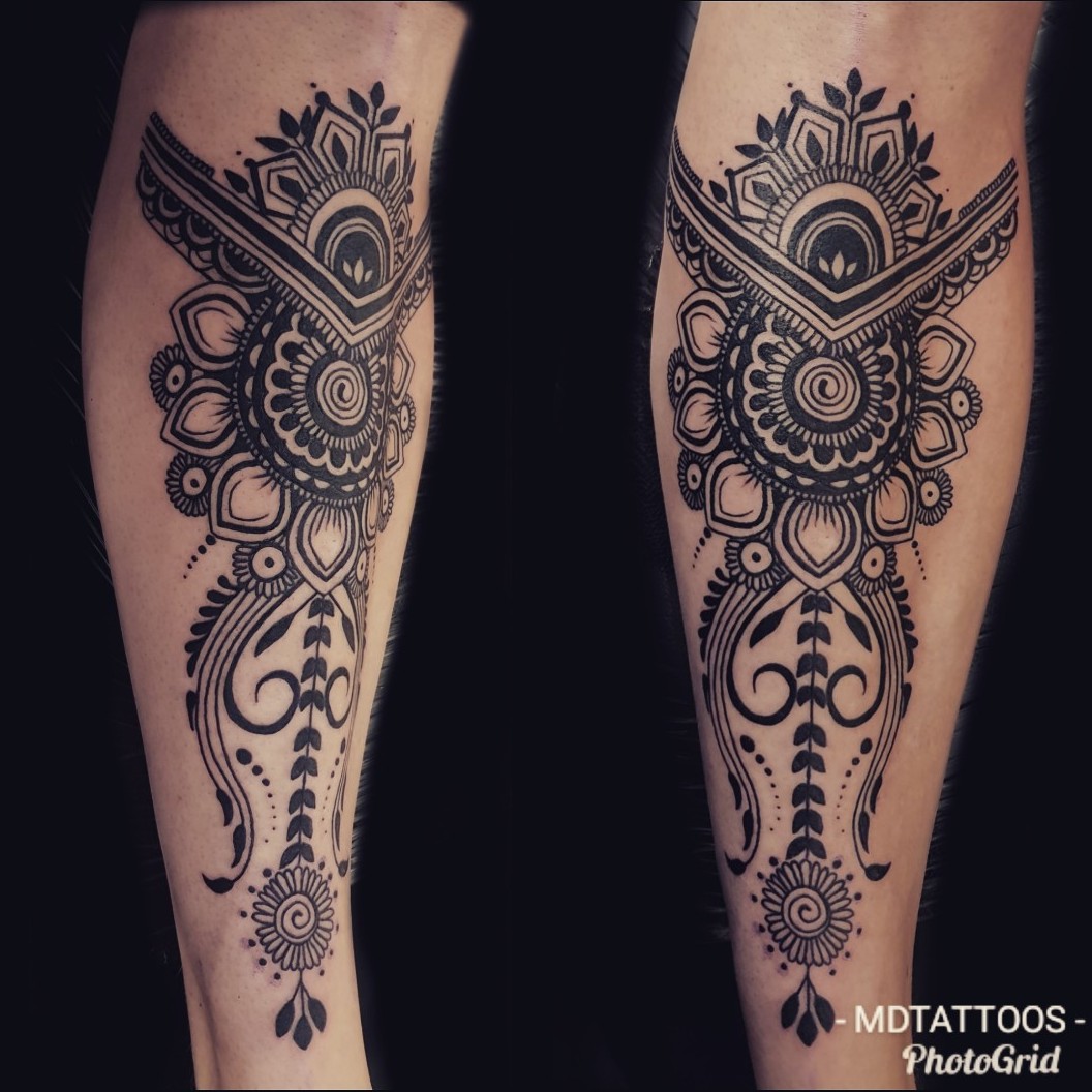 Tattoo uploaded by Morgan Davies Tattoo & Piercing Studio • Custom #henna #hennaart #shin #legtattoo #blackworktattoo #blackwork • Tattoodo Tattoo uploaded by Morgan Davies Tattoo & Piercing Studio • Custom #henna #hennaart #shin #legtattoo #blackworktattoo #blackwork • Tattoodo