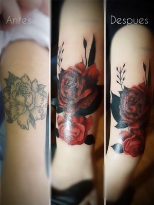 Tattoo Roses Cover Up