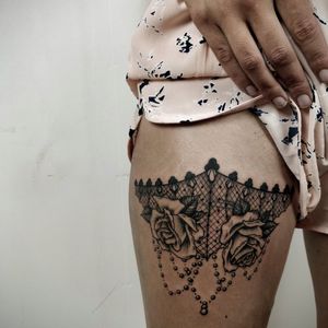 Fineline thigh lace 